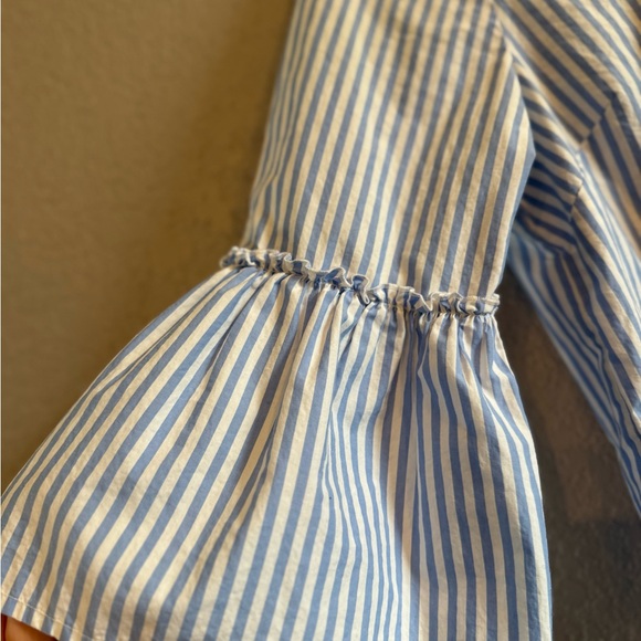 Vineyard Vines Blue and White Striped Blouse - Picture 2 of 5